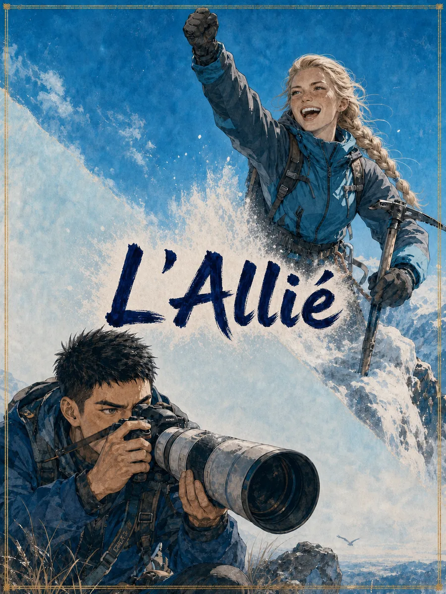 L'Allié (比肩) carte de personnage — alpiniste et photographe d'expédition