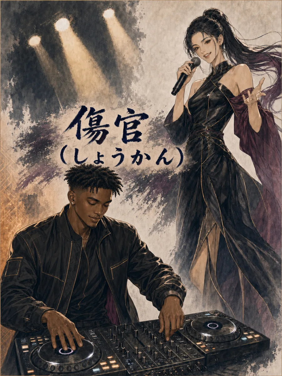 傷官 人物カード — 歌手とDJ
