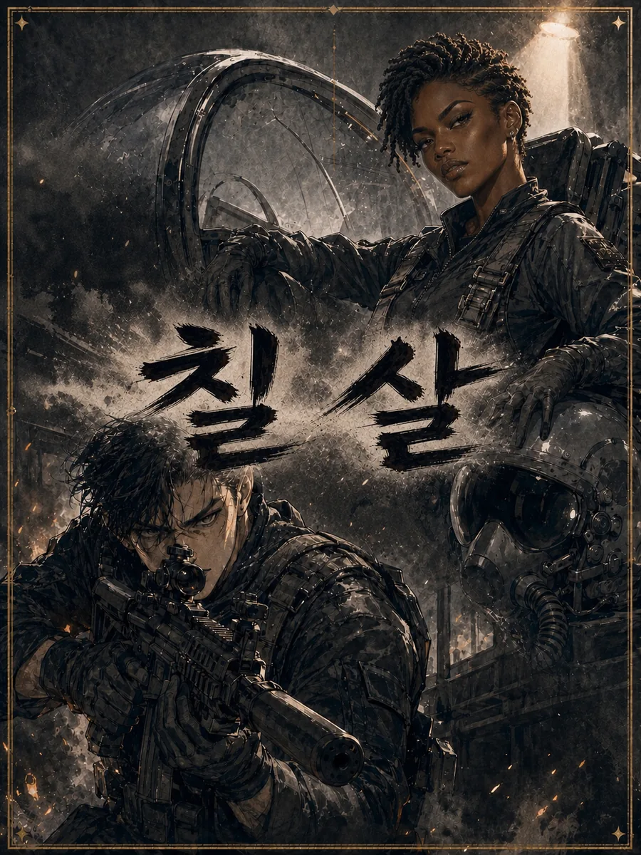 편관 (七杀) 인물 카드 — 전투기 조종사와 특수부대원