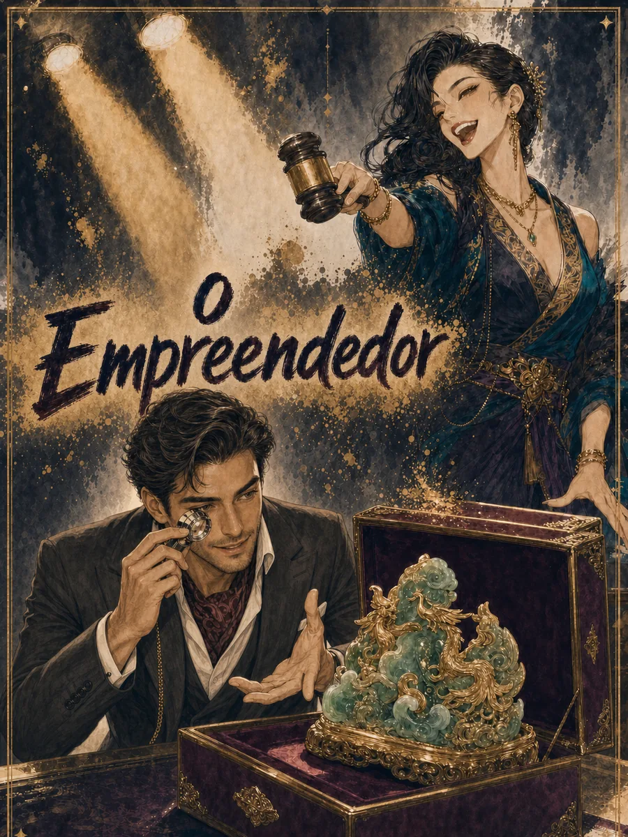 Empreendedor (偏财) carta de arquétipo — leiloeira e avaliador de arte