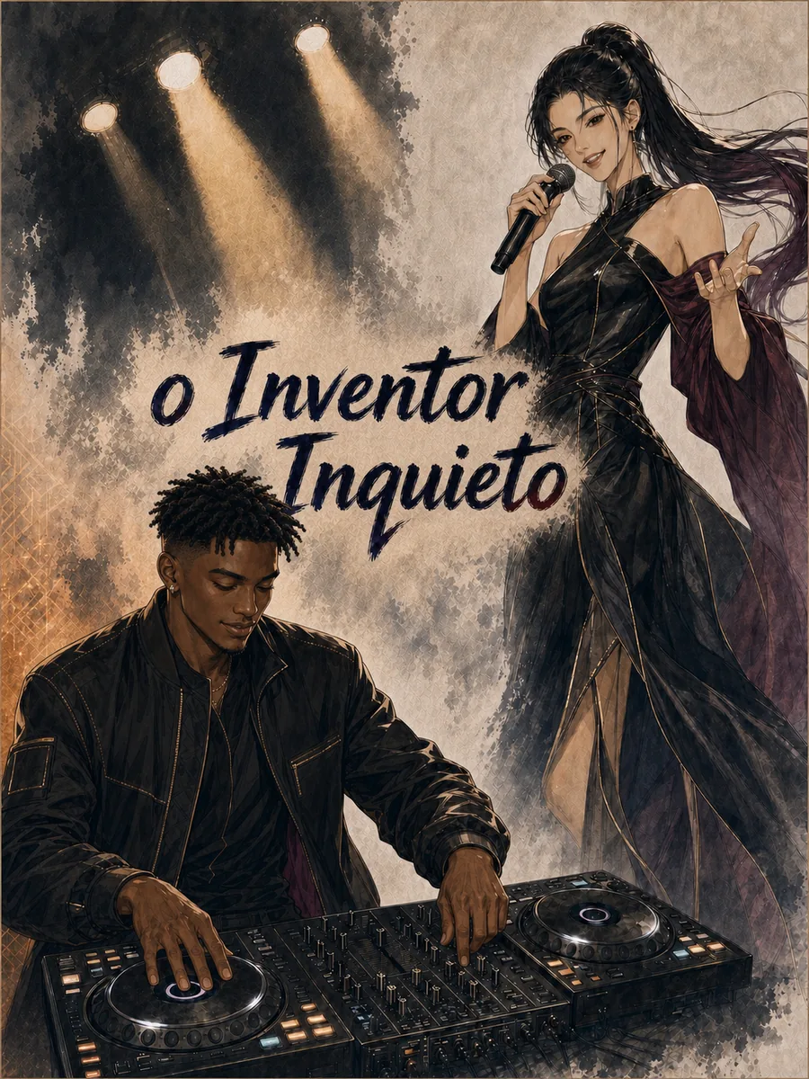 Inventor Inquieto (伤官) carta de arquétipo — cantora e DJ
