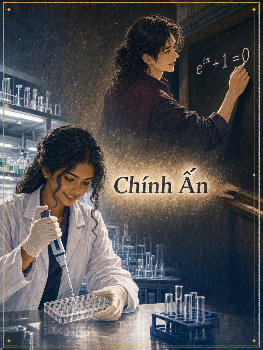 Chính Ấn (正印) thẻ nhân vật — nhà nghiên cứu khoa học sự sống và nhà toán học