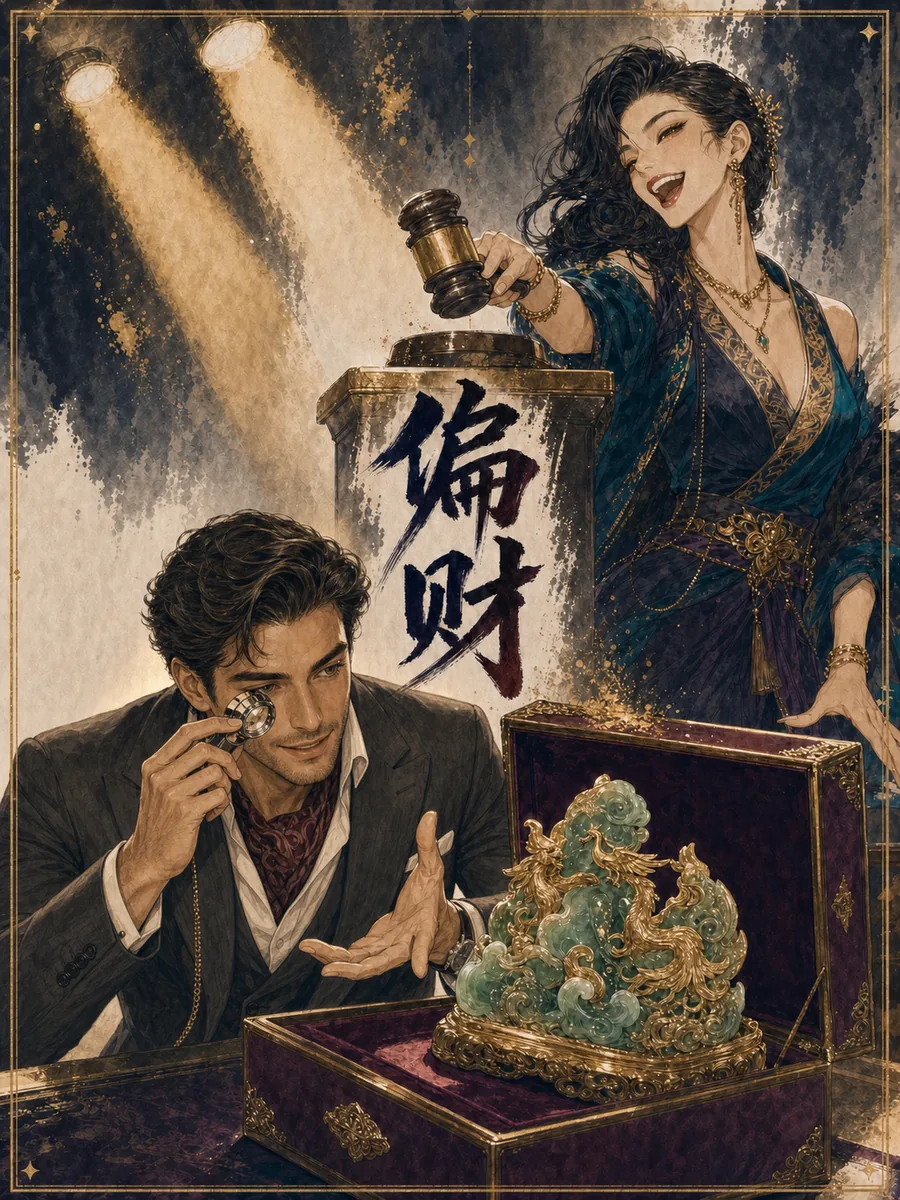 偏財 人物卡 — 拍賣師與藝術鑑賞家